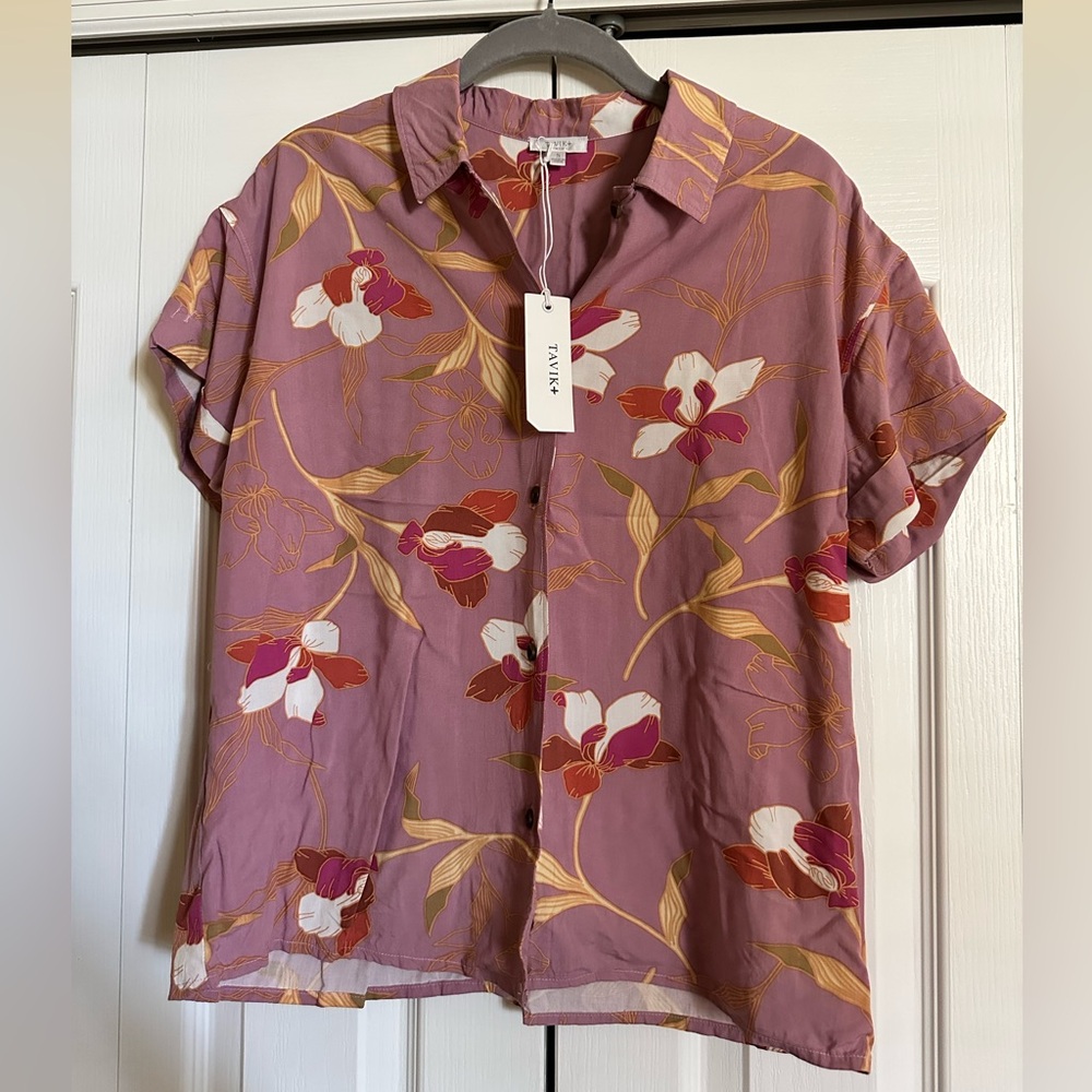 Button Down Tavik Top
